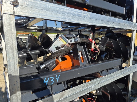 Wolverine Skid Steer Post Hole Digger
