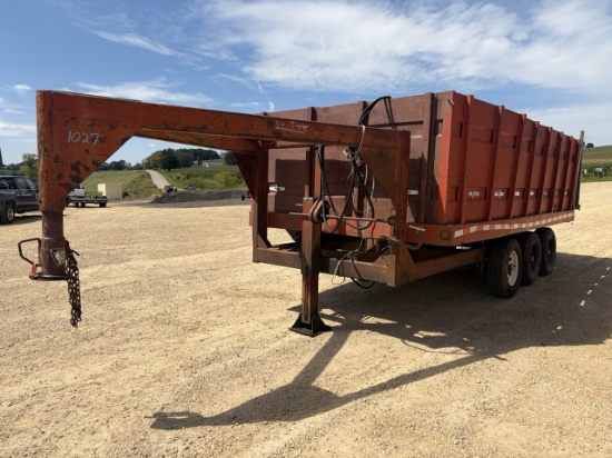Gooseneck Dump Trailer