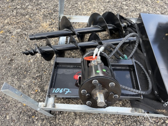 SDLanch Mini Skidsteer Hyd. Auger