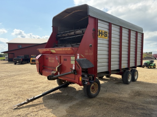 H&S 7+4 Twin Auger Chopper Box