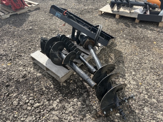 Skid Steer Post Hole Digger