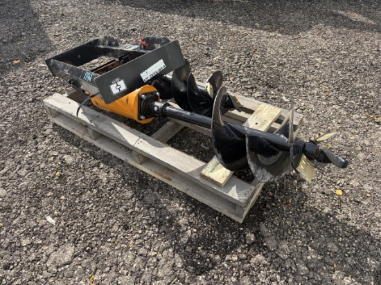 Skid Steer Post Hole Digger