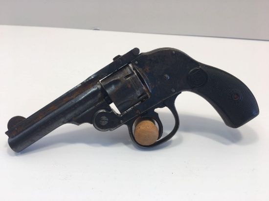 Gun/Fireman H&R breakopen revolver (.32 S&W caliber; serial# 212038)