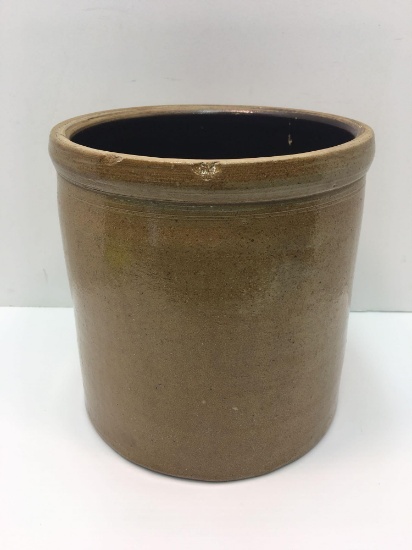 Stoneware/pottery crock (cracked; pictured)