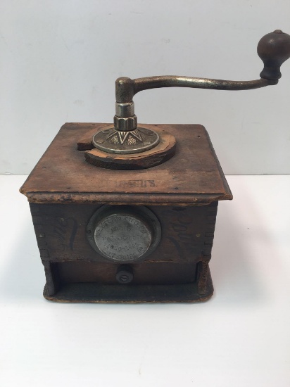 Antique/Vintage coffee grinder (Western Mfg Oct 5 1886-1895)