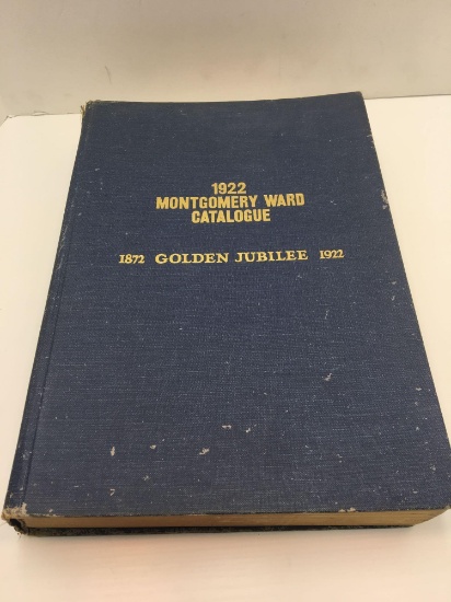 Hardcover 1969 reprint of 1922 MONTGOMERY WARD catalog