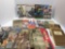 Vintage military magazines: Army Digest, Yank Army Weekly, Blue Books, more