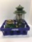 COLEMAN kerosene lantern, oil lamp base, plastic PEPSI carry case