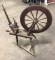 Antique spinning wheel