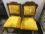 2- antique Victorian chairs