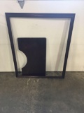 Picture frame,wooden chair board