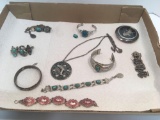 Egyptian jewelry (mostly scarab-themed & Nefertiti), more