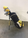 HAGER VARSITY golf clubs/bag (right handed)