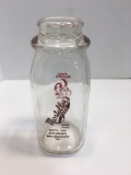 Vintage half pint milk bottle (MOSTELLER'S DAIRY Williamsport, Pa)