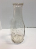 Vintage one quart milk bottle (H.T. CHRISTMAN DAIRY Middletown, Pa)