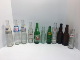 Vintage soda bottles