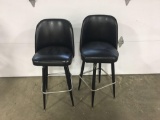 Swivel bar stools (cigarette odor; matching lots 312-320)