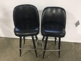 Swivel bar stools (cigarette odor; matching lots 312-320)