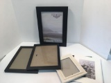 Picture frames, flower prints