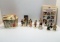 Sebastian Miniatures collectibles: Charles Dickens Village Set (characters, house, & book)