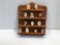 Danbury Mint Charles Dickens thimbles & display case