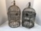 Metal decorative bird cages