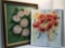 Floral painting by Marie Daigler, Floral painting by Rachel McNaightion