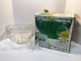 Glassware by Brockway Williamsport punch set