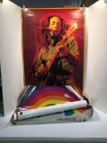 Bob Marley posters, 1980 chrome poster