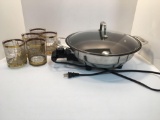 VillaWare electric wok, Ten Year Gold Cash Price (London) cups