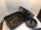 ONEIDA broiler pan, roaster pan, more