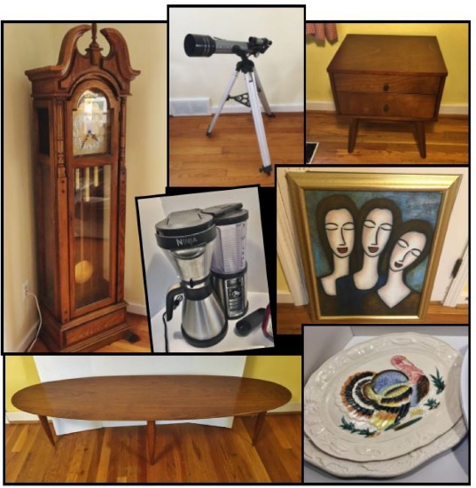 Grandfather Clock, Quality Home Goods, Tools, MORE