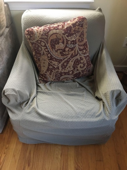 Fabric chair w/ cover