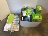 Cleaning supplies, more (cannot ship liquids and chemicals)