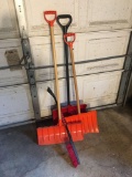 3-Snow shovels,windshield brush