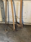Axe, pick,weed cultivator
