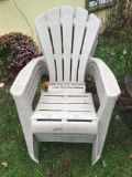 4- matching outdoor chairs
