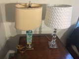 2- table lamps