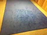 Blue area rug