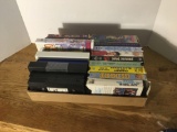 VHS tapes: The Color Purple, Jurassic Park, The Sound of Music