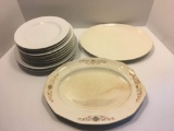 Plates, serving platters