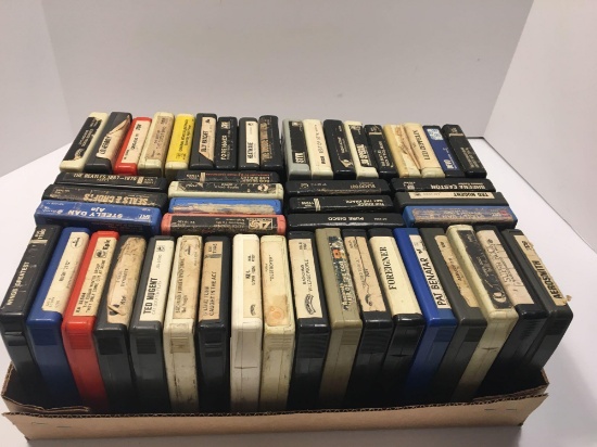 Vintage 8 track tapes