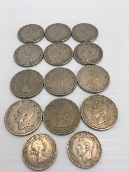 Foreign coins