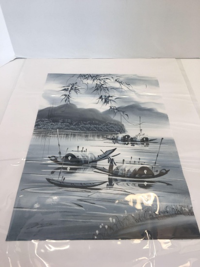 Drawing on cloth type paper(per seller Vietnam)