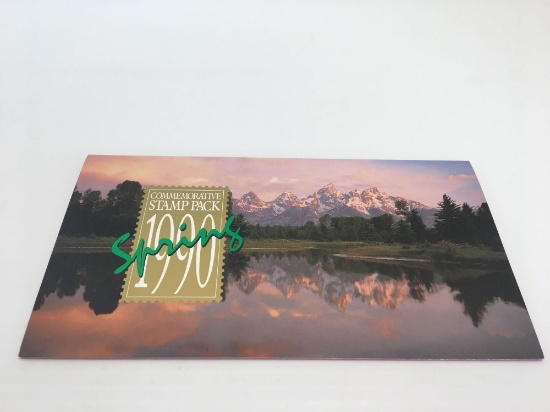 1990 Spring Commemorative Stamp Pack