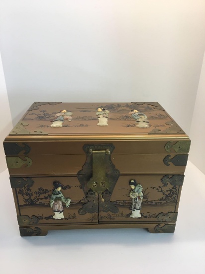 Asian themed jewelry box