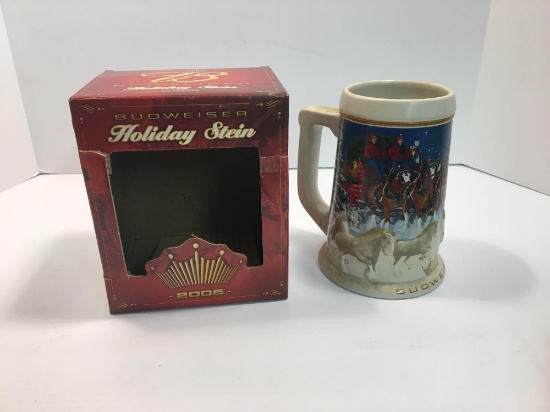 2005 Budweiser Holiday Stein