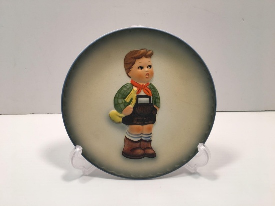 Schmid "Hark the Herald" plate inspired by Berta Hummel