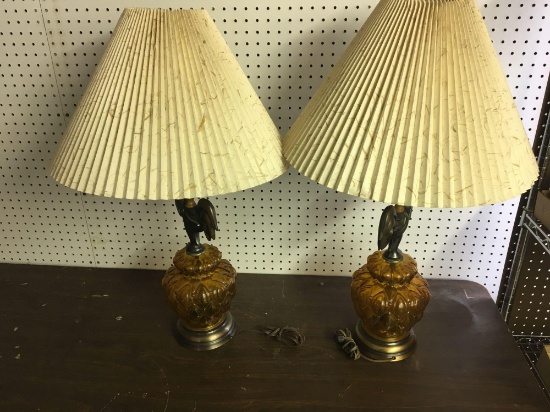 Rooster themed table lamps