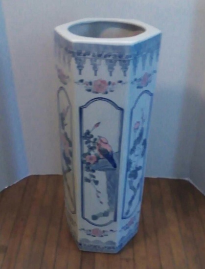 Ceramic umbrella stand